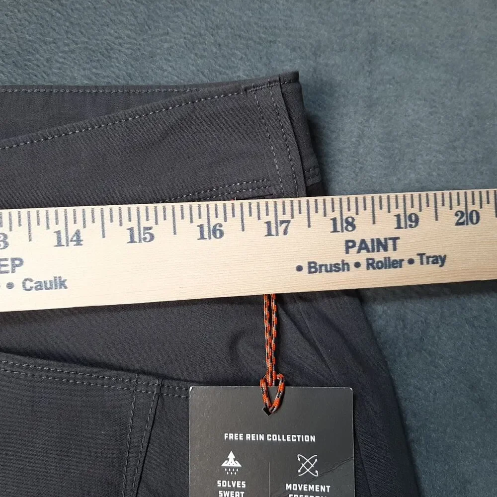 NEW Alaskan Hardgear Pants Mens 34x32 Gray Free Rein Duluth Work Hiking AKHG